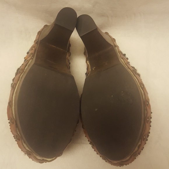 MIU MIU Boho Clogs Size 37.5 - Picture 6 of 8